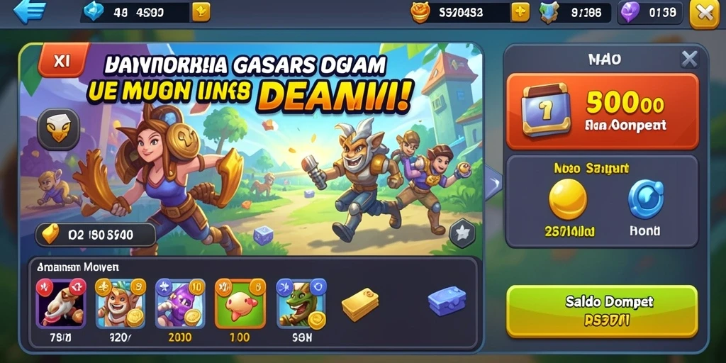 Fitur komunitas untuk berinteraksi dengan pemain lain.